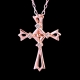 Tokyo, Japan Eternal Cross 10K rose gold necklace style