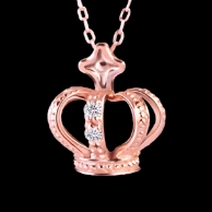 Tokyo, Japan Female Emperor 10K rose gold necklace style