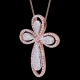 Glory Cross Diamond Necklace
