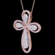 Glory Cross Diamond Necklace