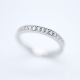 Matrix ring 戒指 戒圍55 鍍白金色 1121067